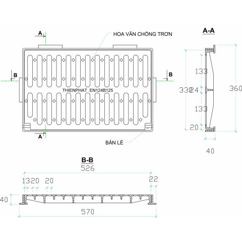 Song chắn rác TP-BSCR-01